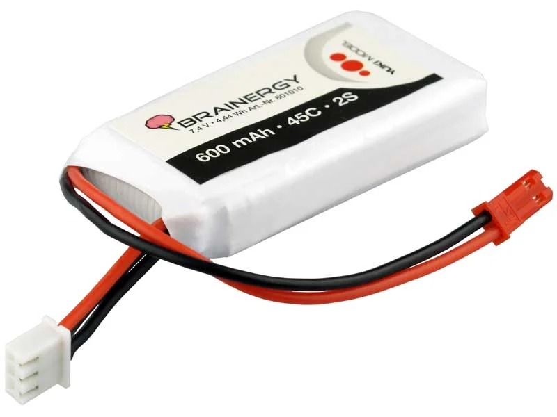 Batería LiPo 7,4v 600mAh 45C conector BEC