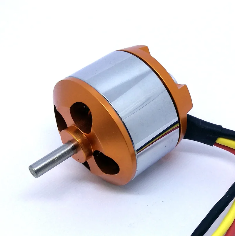 Yellow A2814-6 1400kv motor para entrenadores y aviones rápidos