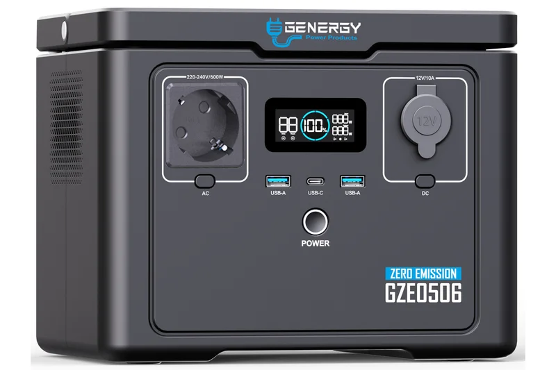  GZE-0506 512Wh 600W  Generador Solar/ Estación de Energía 