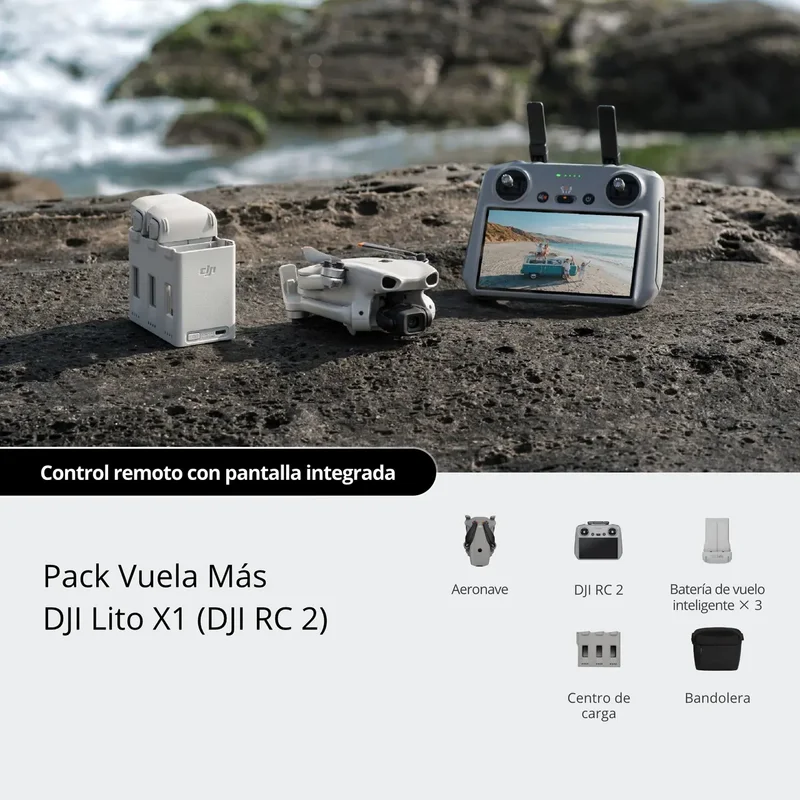 Pack Vuela Más DJI Lito X1 (DJI RC 2)